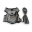 Dog Harness with Backpack andLeashes Set, Luxury Brand Designer Pet Self Carrier Pet  Harness Backpack for Small Medium Dogs