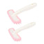 Dog Shower Brush Pet Grooming Shedding Massage Brush Bath Brush for Dog & Cat Hair Cleaner Mats Tangled Hair Comb Soft Silicone