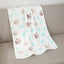 Pet Blanket Dog Puppy Blanket Paw Print Fleece Blanket for Small Medium Large Pet Dog Cat Warm Soft Sleep Mat Doggy Bed Blanket