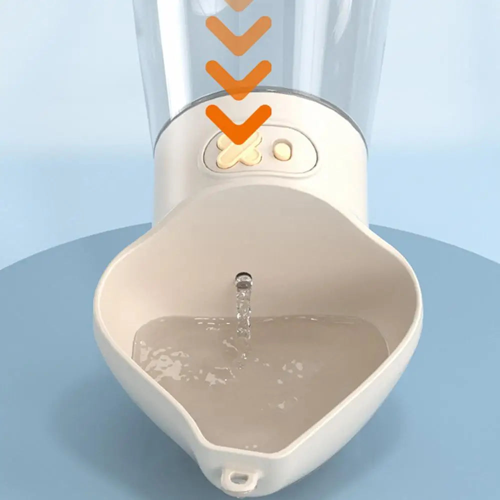 Pet Travel Water Dispenser Portable Puppy Water Bowl Dog Water Container Pet Water Dispenser With Food Container For Dog Cats