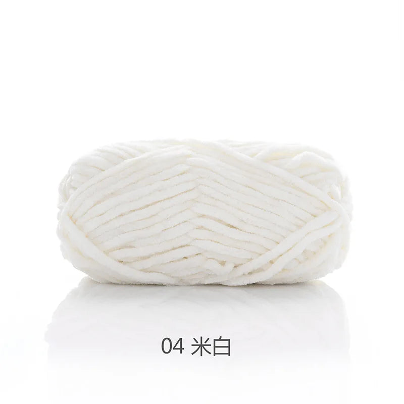 Ruyi bird warm fleece thick wool handmade DIY crochet woven golden velvet hook shoe thread wool ball