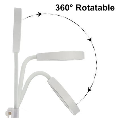 UXCELL Aquarium Lamp LED 6W USB-Plug Light 360° Rotate 3 lighting Color 48 Lamp Beads Aquarium Lamp Clip-on Lamp For Fish Tank