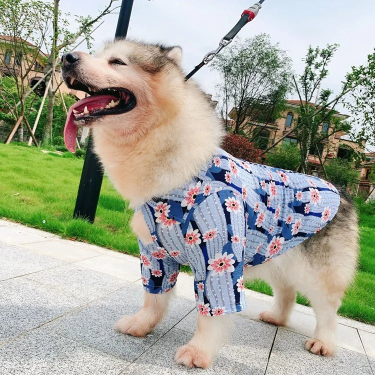 Dog Clothes Costume Cooling Vest  Pet Clothes Parent-child Wear One Color Eight Sizes  Dog Shirt