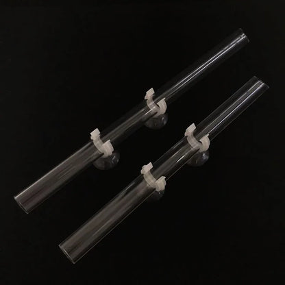 1Pcs Acrylic Aquarium Feeder Tube Dish Transparent Fish Tank Shrimp Snail Shrimp Food Feeder Bowl Aquarium Feeding Accessories