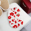 Dog Cold Weather Clothes Warm Open Back Winter Pet Clothes Cute Printed Floral Pattern Clothing For Daily Wear Walks Soft