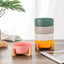 Ceramic Pet Bowl Dish With Wood Stand No Spill Pet Ceramic Double Bowl For Dog Cat Food Water Feeder Cats Small Dogs Pet bowl