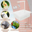 Bird Shower Box Automatic Shower Tub Multipurpose Bird Bathtub Parrot Bath Box For Pet Brids Parakeet Cleaning Supplies