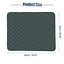 UXCELL 2 Pcs Universal Dog Car Seat Cover Cushion Waterproof Pet Travel SUV Truck Protection Dog Mats Car Safety Accessories
