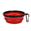 Hot Selling Camping Travel Portable Folding Dog Pet Food Water Bowl