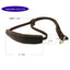 Real Leather Martingale Dog Collar Soft Wide Genuine Leather Dog Collar Adjustable for Medium Large Dogs Pet Training Supplies