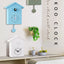 20x25cm Cuckoo Quartz Wall Clock Modern Bird Home Living Room Hanging Watch Horologe Clocks Timer Office Home Decoration Gifts