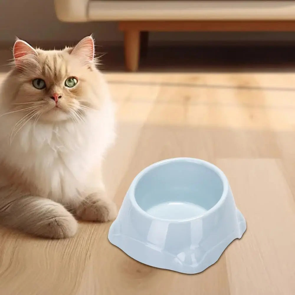 Dog Feeder Bowl Sloped Cat Dish Food Bowl Pet Feeder Bowl Stable Feeding Bowl Mouth Neck Protector Pet Food Bowls Dispenser