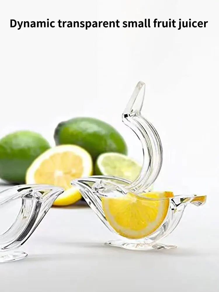 Orange Squeezing Tool Bird Shaped Orange Opener Orange Peeler Manual Small Fruit Juicer 1pc