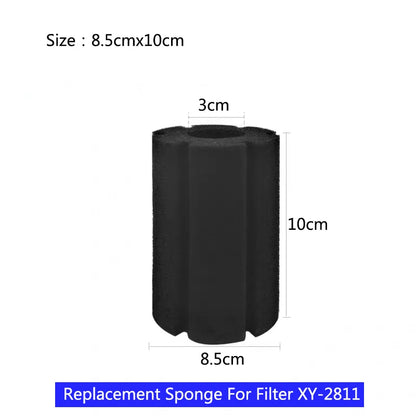 Aquarium Filter Sponge for Fish Tank Air Pump Skimmer Biochemical Sponge Filter Aquarium Bio Filter Filtro Aquario Acessorio