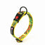 Adjustable Pet Dog Collars Color Graffiti Soft Cotton Leash Accessories Walking Exercise Safety French Bulldog Puppy Chain