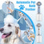 Electric Pet Dog Bath Shower Gel Foaming Machine IPX6 Waterproof Soap Dispenser Pet Bathing Supplies Rechargeable