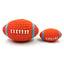 New Pet Dog Natural Latex Sound Toy Ball Rugby Volleyball Soccer Anti Bite Interactive Dogs Teething Chewing Toys Pet Products