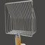 Stainless Steel Cat Litter Shovel Wooden Handle Shovel Easy To Clean Good-Looking Reduce Dust Suitable For Small Dog Toilets