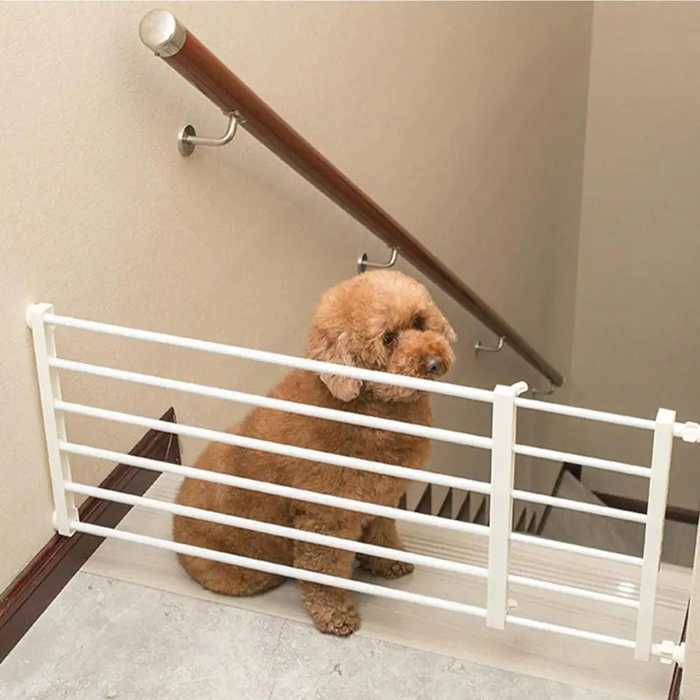Pet Fence Portable Retractable Pet Dog Gate Easy Installation Cat And Dog Fence Indoor Fence for doorways Stairs Hallways