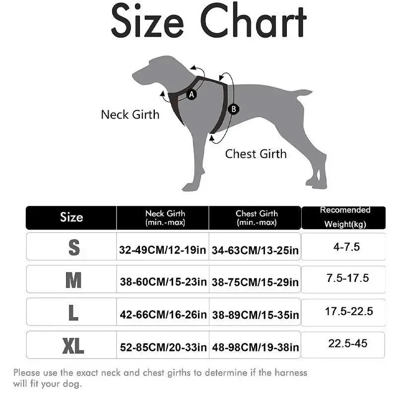 Pet dog chest back anti impact reflective vest style chest back large medium cat dog chest back traction rope set dog harness