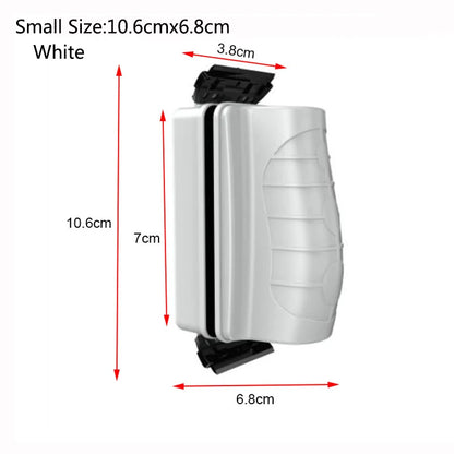 New Magnetic Aquarium Fish Tank Brushes Floating Clean Glass Window Algae Scraper Cleaner Brush Aquarium Accessories Two Blades