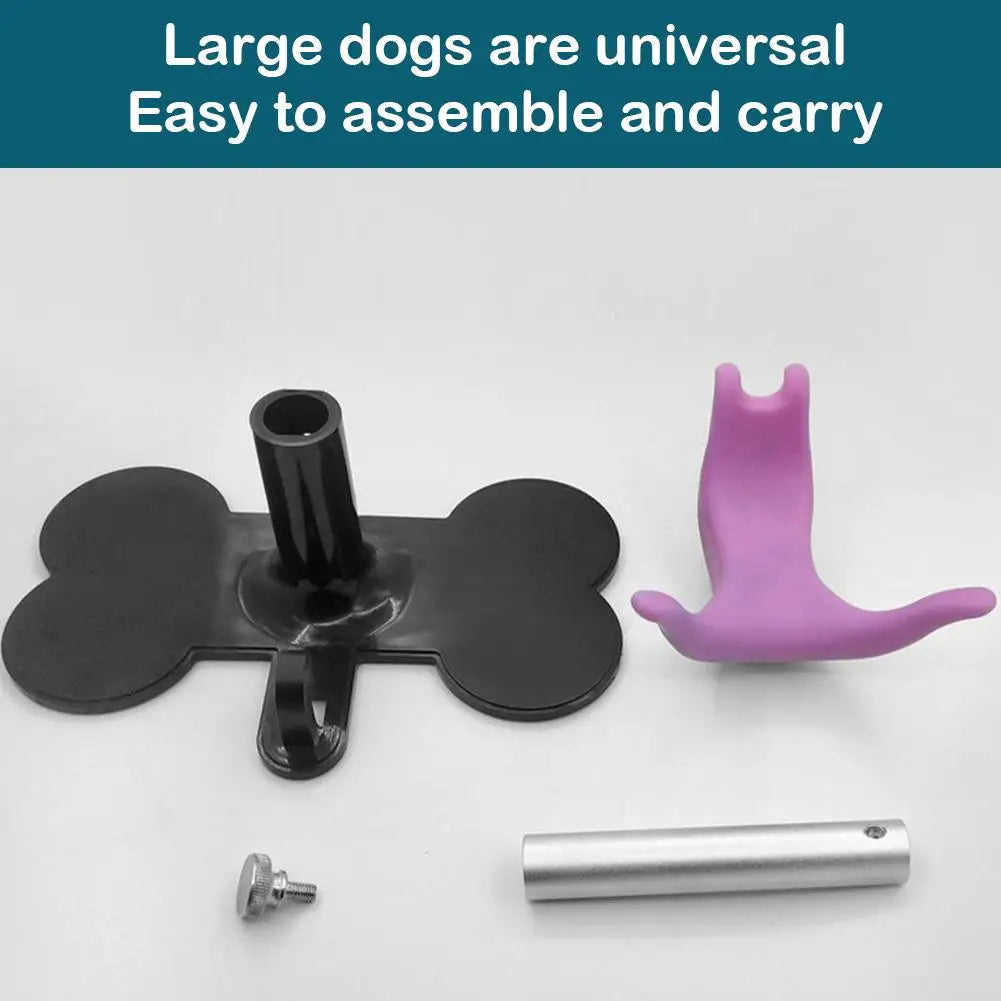 Dog Grooming Stool Auxiliary Standing Support ABS + Silicone Soft Safe And Harmless Adjustable Height Suitable For Small Do B5A0
