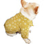 Casual Pet Dog Cotton T-Shirt Pets Fashion Letter Print Clothes For Small Medium Dog Cat French Bulldog Chihuahua Teddy Clothing