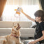 Dog Squeak Toys Owl Design Stuffed Dog Toys Durable Rope Plush Chew Fetch Brain Stimulating Toy Squeaky Pet Interactive Toy