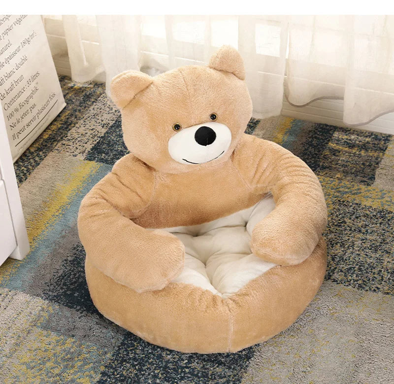 Dog Sofa Bed Fluffy Accessories Large Pet Beds Bad Basket Small Pets Dogs Mat Supplies Puppy Products Medium Cats Kennel Baskets