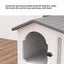 Dog Kennel Indoor and Outdoor Ventilation and Breathable Easy To Install Easy To Clean Thickened Not Deformed Luxury Pet Villa