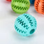 Silicone  Dog Toys Stretch Rubber Leaking Ball Funny Interactive Pet Tooth Cleaning Balls Bite Resistant Chew Toys