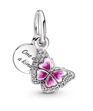 New 925 Sterling Silvering Butterfly Bees Bird Charm of ley 925 Chain Beaded Fit Original Pandora Bracelet DIY Ladies Jewelry