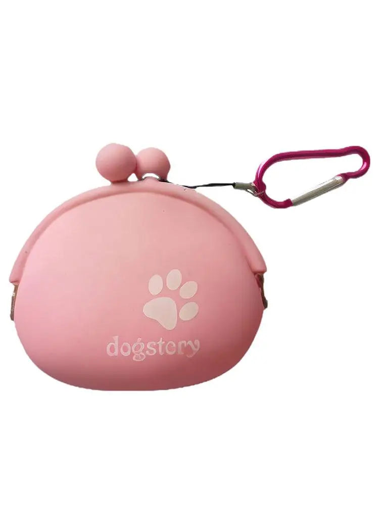 Silicone Dog Treat Pouch Dog Treat Training Pouch Dog Treat Carrier Holder Puppy Treat Snack Bag For Outdoor Walking Supply