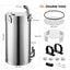 Aquarium External Filter Barrel ADA Style Fish Tank Grass Tank Stainless Steel Pro Canister Filter Premium Filter Barrel 어항 악세사리