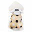 Winter Puppy Dog Coat Pet Clothes Windproof Dog Snowsuit Warm Fleece Padded Winter Pet Clothes for Dogs Cats Apparel