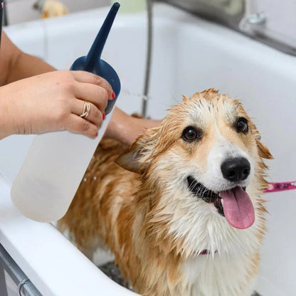 150ml Dog Shampoo Dispenser Professional Pet Shampoo Dilution Bottles Refillable Squeeze and Mixing Bottles Bath Supplies