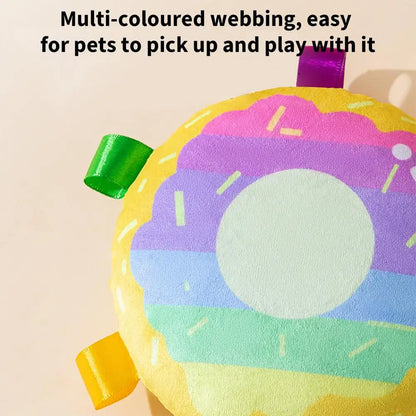 Squeaky Pet Toys Dog Plush Sound Chew Toys Bbiscuit Shape Animal Squeaky Dog Chewing Toy Plush Dog Toys Puppy Chewing Sound Toy
