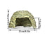 Grass House for Rabbits Folding Beds Guinea Pig Hideouts Small Animal Play Hideaway Bed Habitat Decor Pet Hay Bed Playhouse