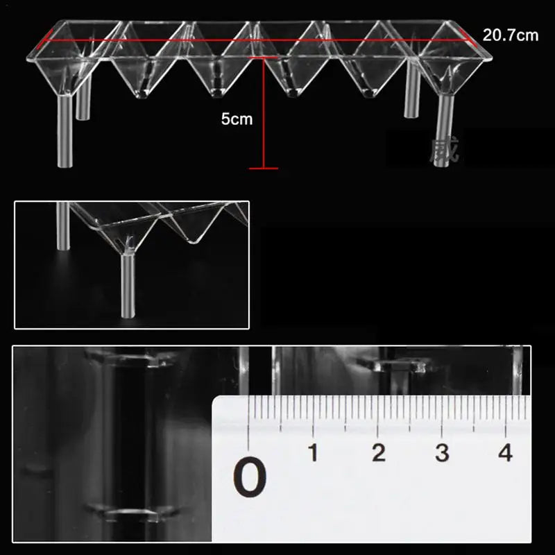 HighTransparent Fish Hatchery Box SelfFloating Fish Tank MultiFunction Double Layer Large Fish Tank Aquarium Container 20E