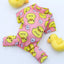 Dog Jumpsuit Puppy Dog Onesies Clothes Cat Dog Soft Pajamas Cute Duck Printed Pet Shirt Bodysuits for Teddy Pomeranian Apparel