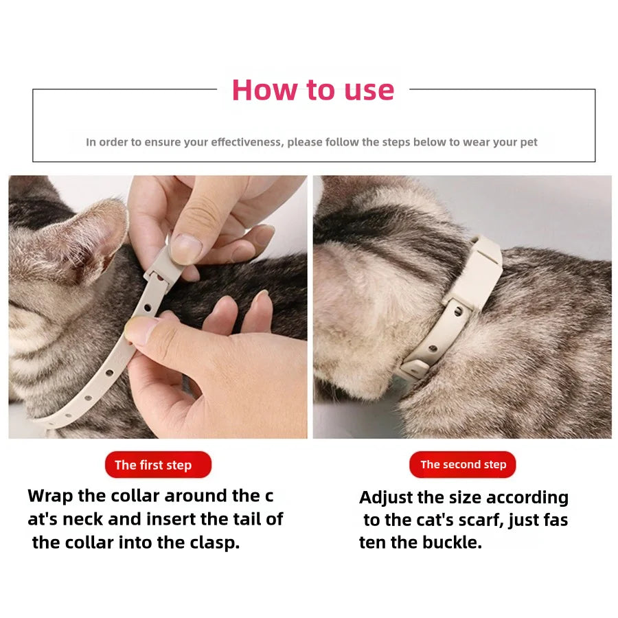 Pet collar, kitten flea collar, pet external deworming ring, flea ring
