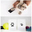 1 Set Baby Handprint Footprints Ink Pads Safe Non-toxic No-Touch Skin Inkless Inkpad Kits Pet Cat Dog Paw Prints Souvenirs Gifts