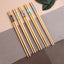 Green And Healthy Natural Bamboo Chopsticks 5 Pairs New Home Use Mildew-proof And High Temperature Resistant Environmentally