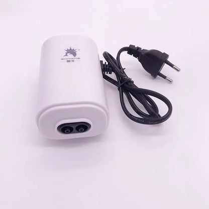220V 3.5W 8W 12W Aquarium Air Pump Fish Tank Mini Air Compressor Oxygen Pump Aquarium Fish Tank Accessories Two Outputs New2022