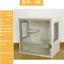 Squirrel Dragon Cat Dog Cat Iron Cage Wooden Cabinet Cage Ecological Board Ice Nest Stainless Steel Net Villa Non-acrylic Cage