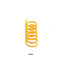Pet cat toy spring jumping colored plastic cat spring rolling toy pet supplies