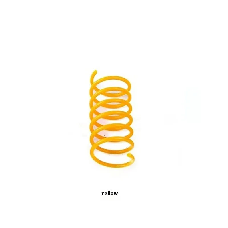 Pet cat toy spring jumping colored plastic cat spring rolling toy pet supplies