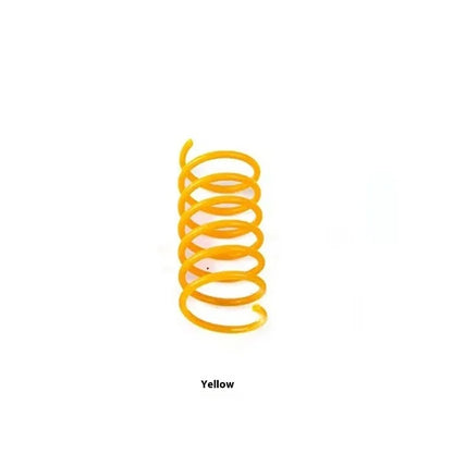Pet cat toy spring jumping colored plastic cat spring rolling toy pet supplies