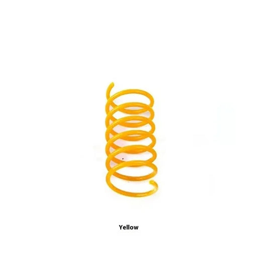 Pet cat toy spring jumping colored plastic cat spring rolling toy pet supplies