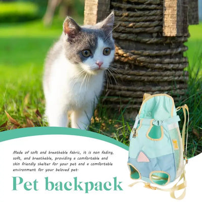 Dog Carrier Backpacks Pet Carrier Travel Backpack With Breathable Mesh Ventilated Pet Hiking Carrying Backpack Foldable For